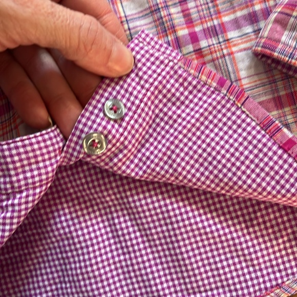 Like new Marmot plaid long sleeve top - Picture 6 of 14